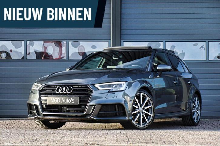 Audi A3 Sportback 2.0 TFSI Quattro 3x S-Line /LED/PANODAK/VI, Auto's, Audi, Bedrijf, Te koop, A3, 4x4, ABS, Achteruitrijcamera
