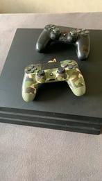 Ps4 pro met doos plus 2 controlers, Ophalen, Zo goed als nieuw, Met 2 controllers, Pro
