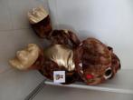hele Grote Gouden Pluche Knuffel Draak NIEUW, Verzenden, Nieuw, Overige typen