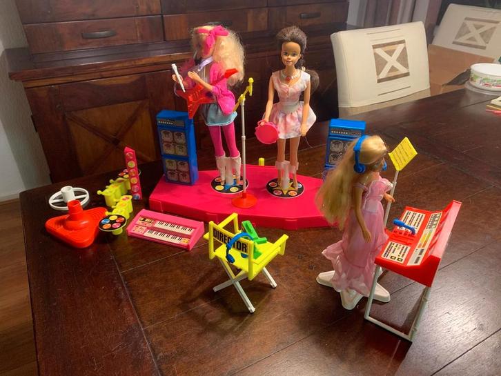 Vintage Barbie, Sindy en accessoires jaren '70/'80 OPHALEN!, Verzamelen, Poppen, Gebruikt, Ophalen