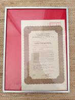 Bewijs van boeking ‘’Ledenrekening’’ landbouwvereniging 1957, Ophalen of Verzenden, 1950 tot 1970, Overige typen