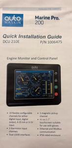 Auto Maskin Marine pro 200 DCU 210E, Ophalen, Nieuw