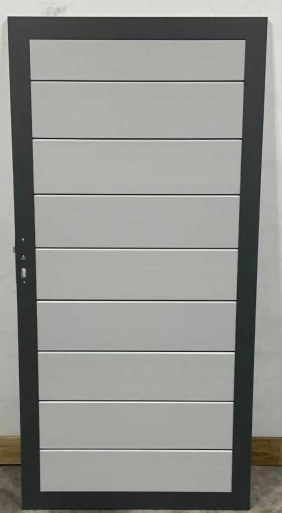 Schuttingdeur tuindeur tuinpoort  90 x181cm NIEUW ALUMINIUM, Ophalen, Minder dan 100 cm, Draaipoort, 150 tot 200 cm