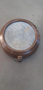 Antieke voetenstoof bedstoof messing rijtuigenstoof kruik, Antiek en Kunst, Ophalen of Verzenden