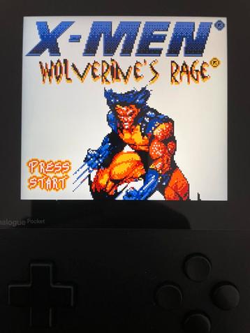 X-Men Wolverine’s Rage Nintendo Game Boy Color gbc *no label beschikbaar voor biedingen