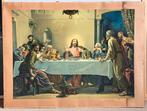 Religieuze Prenten Laatste Avondmaal - Antiek Kunstwerkjes, Ophalen