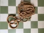 Vintage turn ringen van hout, Antiek en Kunst, Ophalen of Verzenden
