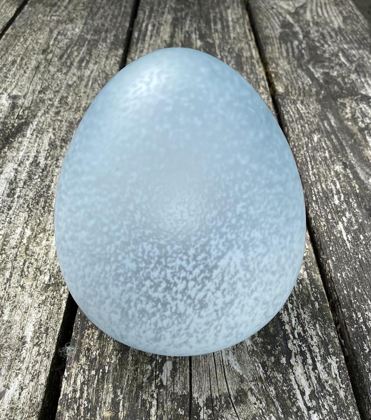 Leuke Vintage Zweedse eierlamp lamp Gustav - design retro, Huis en Inrichting, Lampen | Tafellampen, Zo goed als nieuw, Minder dan 50 cm