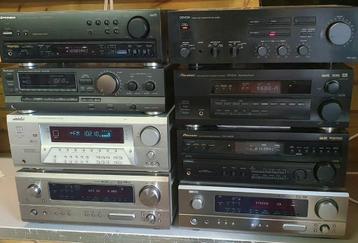 Versterkers + receivers denon, pioneer, technics, koda beschikbaar voor biedingen