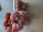 Donker oud roze kerstballen, Ophalen, Zo goed als nieuw