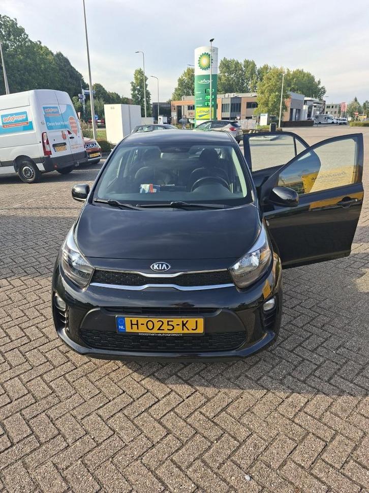 Kia Picanto 1.0 Cvvt 66pk 5d 2020 Zwart *Goedkoopste van MP*, Auto's, Kia, Particulier, Picanto, Achteruitrijcamera, Airbags, Airconditioning