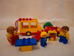 Vintage duplo set 2630 : "op vakantie " met caravan, Kinderen en Baby's, Ophalen of Verzenden, Gebruikt, Duplo