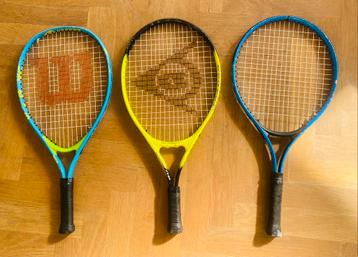 Tennisrackets kids Wilson & Dunlop 110-120 cm | 21 inch beschikbaar voor biedingen