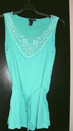 leuk mouwloos shirt, Blauw, Ophalen of Verzenden, Zo goed als nieuw, Maat 36 (S)