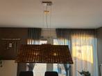Rieten hanglamp, Huis en Inrichting, Lampen | Hanglampen, Ophalen of Verzenden, Zo goed als nieuw, Overige materialen, Minder dan 50 cm