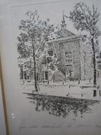 2 Etsen, Maasland, van Paul Elshout in lijstjes, Antiek en Kunst, Ophalen of Verzenden