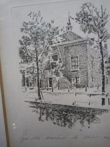 2 Etsen, Maasland, van Paul Elshout in lijstjes  beschikbaar voor biedingen