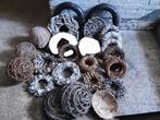 Diverse afmetingen kransen en ballen rotan, schors,hout, Huis en Inrichting, Woonaccessoires | Kransen, Ophalen