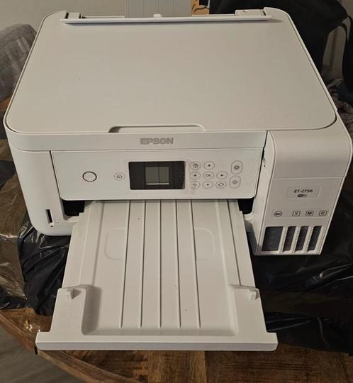 Printer Epson et-2756 ecotank all-in-one, Computers en Software, Printers, Gebruikt, All-in-one, Inkjetprinter, Kleur printen