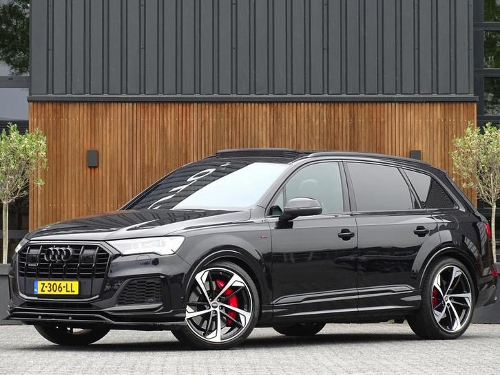 Audi Q7 55 TFSIe 394PK Quattro / SQ7 Edit. / Laser / B&O / A, Auto's, Audi, Bedrijf, Q7, ABS, Achteruitrijcamera, Adaptive Cruise Control