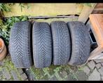 4 winterbanden 185/60 R14 met velgen en Skoda wieldoppen, Ophalen of Verzenden, Opel