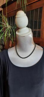 Klassiek collier met hematiet  parels., Sieraden, Tassen en Uiterlijk, Antieke sieraden, Ophalen of Verzenden, Overige materialen