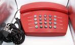 Vintage jaren '90 luxe rode Bergen Speaker PTT telefoon. Nws, Telecommunicatie, Vaste telefoons | Niet Draadloos, Nieuw, Ophalen of Verzenden