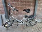 Elektrische vouwfiets - volledig opgeladen: 60 tot 120 km, Fietsen en Brommers, Elektrische fietsen, Gebruikt, 47 tot 51 cm, 50 km per accu of meer