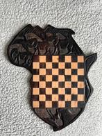 Handgesneden Afrikaans schaakspel, Antiek en Kunst, Ophalen of Verzenden
