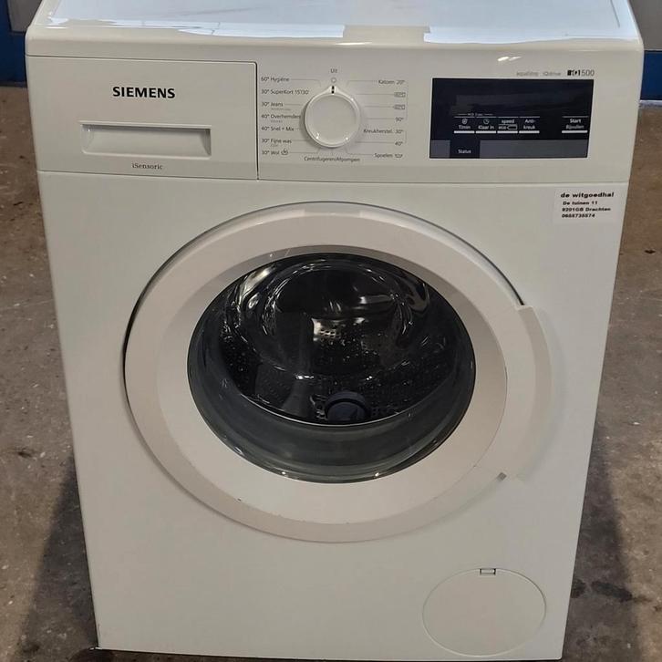 Siemens iSensoric iQ500 Wasmachine - Voorlader, Witgoed en Apparatuur, Wasmachines, Refurbished, Voorlader, 6 tot 8 kg, Minder dan 85 cm