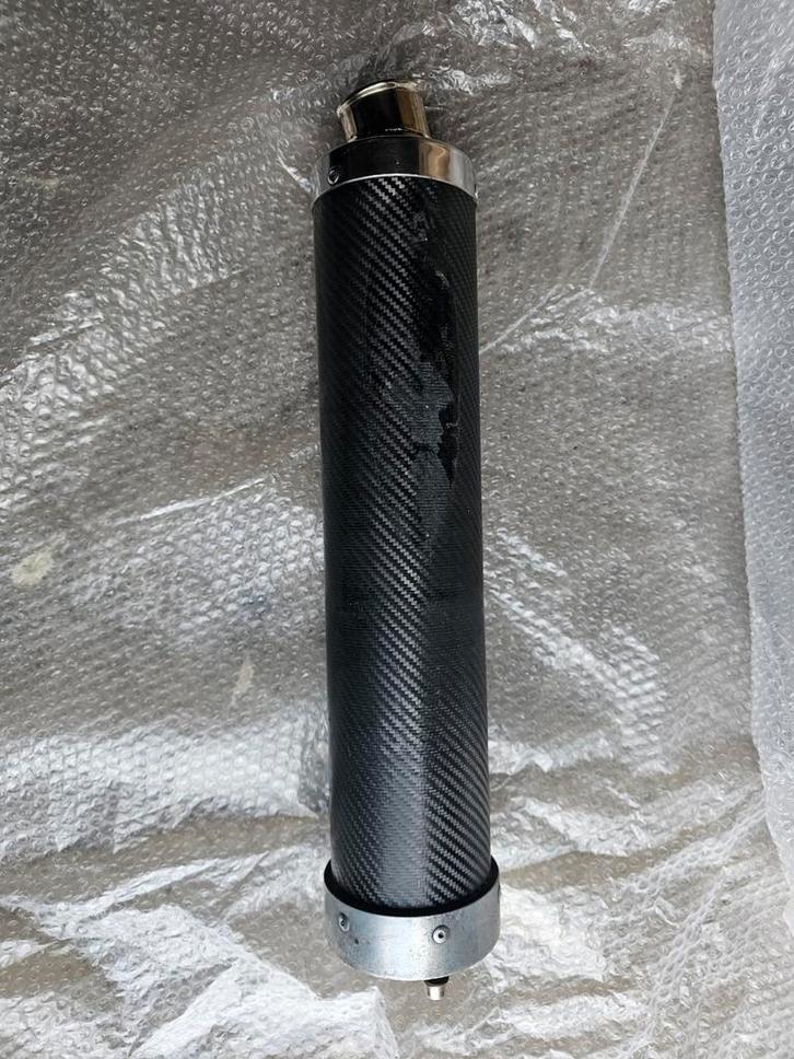 Kawasaki ZX9R Carbon Uitlaatdemper, Motoren, Onderdelen | Overige, Gebruikt, Ophalen of Verzenden