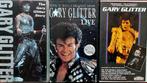GARY GLITTER: 3 VHS Banden. The Story, Live., Alle leeftijden, Gebruikt, Ophalen of Verzenden, Muziek en Concerten