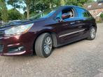 Citroën C4 1.6 VTI Berline 2014 Rood 1550kg trekhaak airco, Auto's, Voorwielaandrijving, Stof, Beige, 4 cilinders