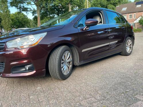 Citroën C4 1.6 VTI Berline 2014 Rood 1550kg trekhaak airco, Auto's, Citroën, Particulier, C4, Adaptive Cruise Control, Airbags