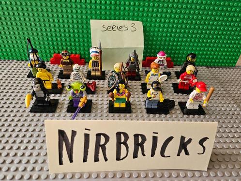 Lego 8803 verzamel minifiguren serie 3 Compleet, Kinderen en Baby's, Speelgoed | Duplo en Lego, Zo goed als nieuw, Lego, Complete set
