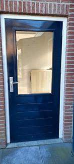 Achterdeur (buiten), Doe-het-zelf en Verbouw, Deuren en Horren, Ophalen, Gebruikt, 80 tot 100 cm, 200 tot 215 cm