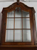 Klassiek vitrine kastje, Huis en Inrichting, Kasten | Vitrinekasten, Ophalen, Gebruikt, 50 tot 100 cm, Minder dan 25 cm