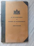 Grachtenpanden Amsterdam, 1922, Ophalen of Verzenden, Gelezen