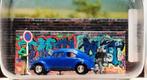 Busch 7663 – Mini scene met blauwe VW brilkever, Hobby en Vrije tijd, Modeltreinen | H0, Overige merken, Gelijkstroom of Wisselstroom