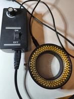 Ringverlichting microscoop, Ophalen of Verzenden, Gebruikt