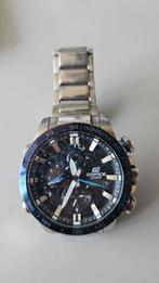 Casio horloge Edifice, Gebruikt, Staal, Polshorloge, Ophalen of Verzenden