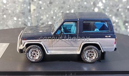 Nissan Patrol SWB160 1984 blauw/grijs 1:43 Otol models 02, Hobby en Vrije tijd, Modelauto's | 1:43, Nieuw, Auto, Overige merken