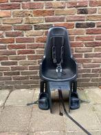Bobike MaxiOne stoeltje Urban Black (met alle toebehoren), Ophalen, Achterzitje, Voetsteuntjes, Zo goed als nieuw