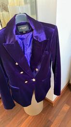 Attentif velvel paars jasje 38, Kleding | Dames, Ophalen of Verzenden, Zo goed als nieuw, Maat 38/40 (M), Paars