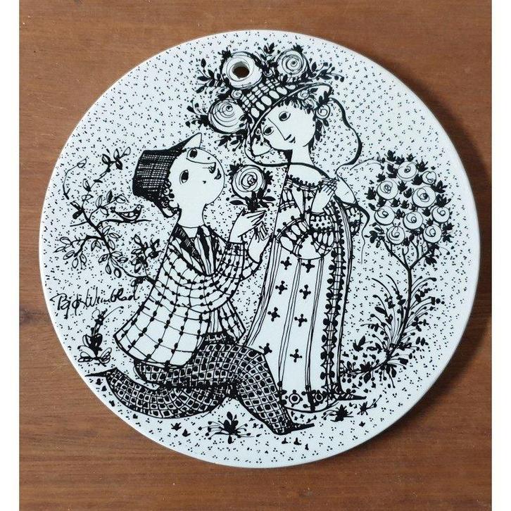 Bjorn Wiinblad Denmark wandplaquette, Antiek en Kunst, Antiek | Woonaccessoires, Ophalen of Verzenden