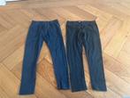 HEMA Leggings Maat 98/104 - Zwart & Blauw, Ophalen of Verzenden, Gebruikt, Meisje, Broek