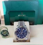 Rolex Sky-Dweller Blue Dial Jubilee 336934 New 2025, Sieraden, Tassen en Uiterlijk, Ophalen, Staal, Polshorloge, Nieuw