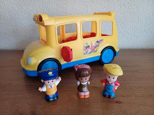 Fisher Price Little People schoolbus, Kinderen en Baby's, Speelgoed | Fisher-Price, Zo goed als nieuw, Ophalen of Verzenden