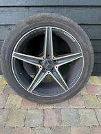 Winterbanden met Mercedes velgen amg uitvoering, Auto-onderdelen, Banden en Velgen, Ophalen, 18 inch, Velg(en), Winterbanden