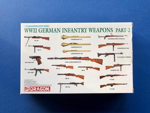 DRAGON 3816 WWII German Infantry Weapons Part-2 1/35, Hobby en Vrije tijd, Modelbouw | Figuren en Diorama's, Nieuw, 1:35 tot 1:50